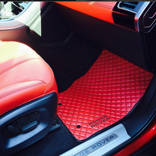 RANGE ROVER SPORT CUSTOM LEATHER DIAMOND FLOOR MATS 2014 2015 2016 eBay